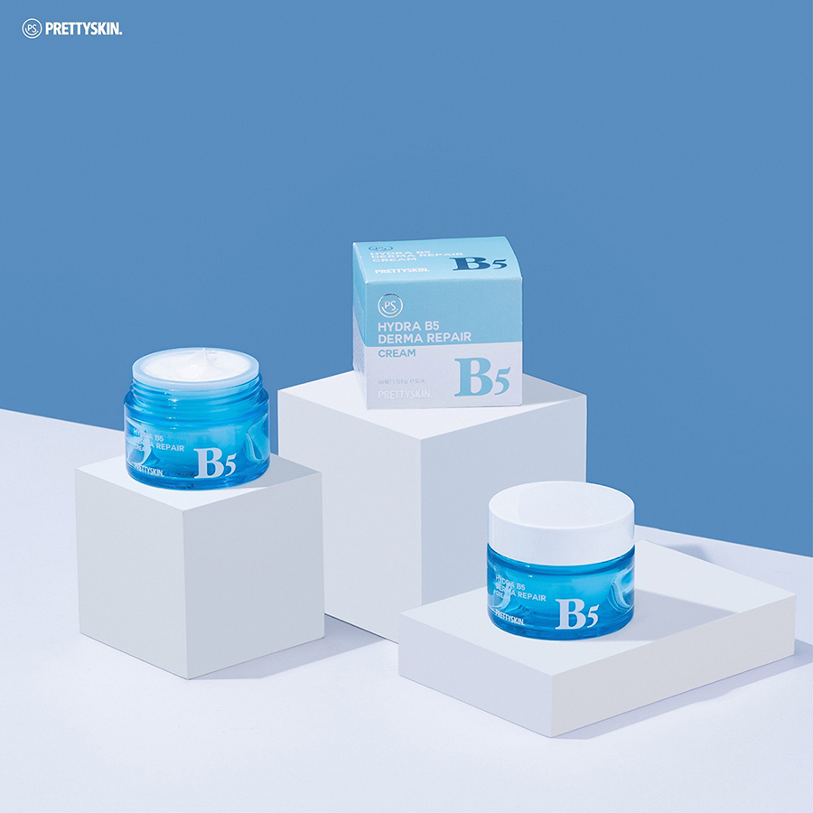KEM PHỤC HỒI DƯỠNG TRẮNG HYDRA B5 DERMA REPAIR CREAM PRETTYSKIN 52ML