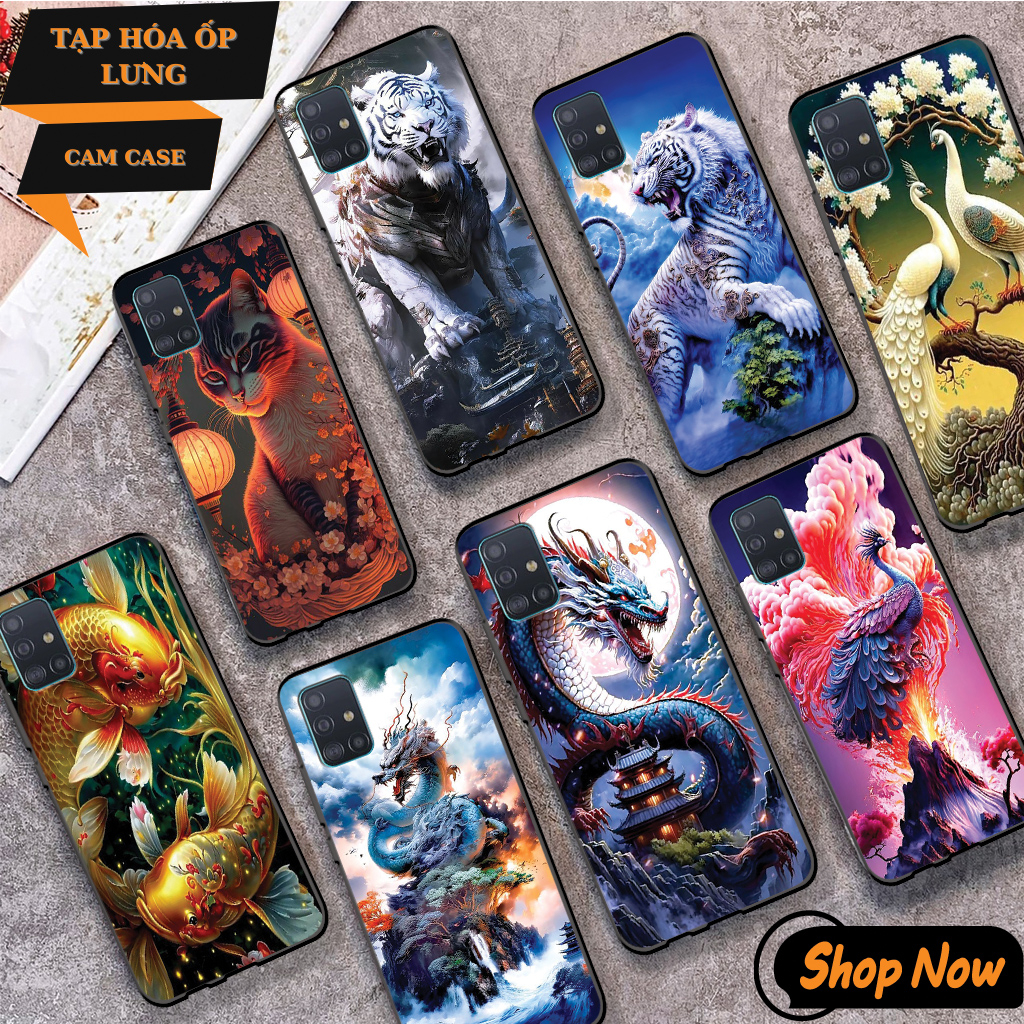 Ốp Samsung A51 / A71 in hình Linh vật 3D đa dạng mẫu mã