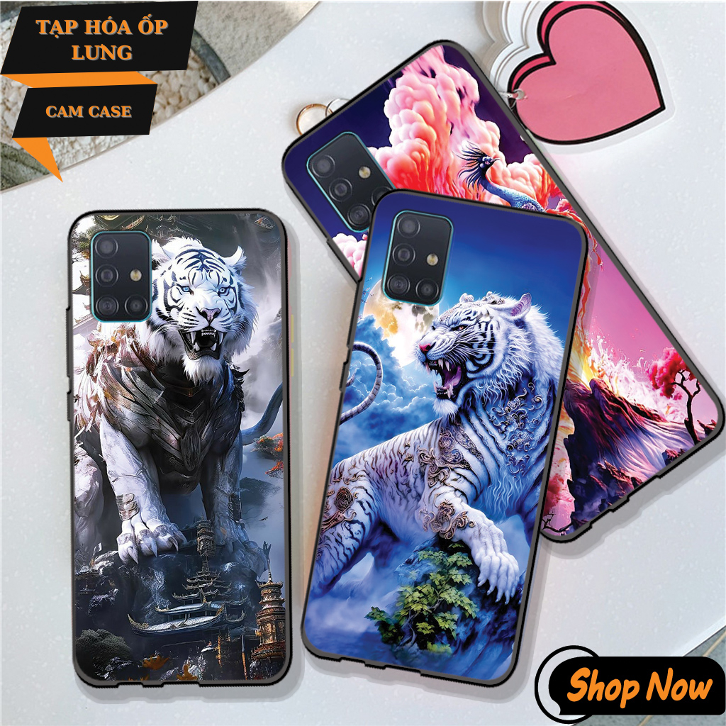 Ốp Samsung A51 / A71 in hình Linh vật 3D đa dạng mẫu mã