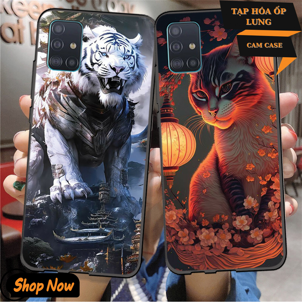 Ốp Samsung A51 / A71 in hình Linh vật 3D đa dạng mẫu mã
