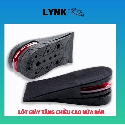 Miếng độn giày, lót giày tăng chiều cao nửa bàn từ 3 đến 9 cm