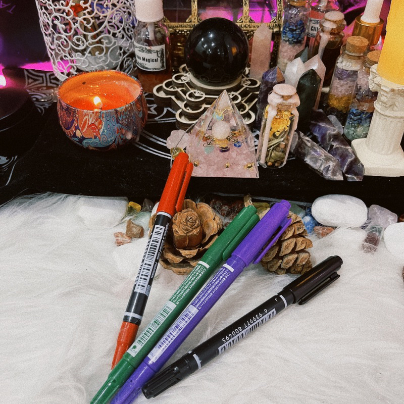 4 màu bút viết Intention