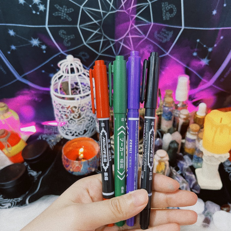 4 màu bút viết Intention