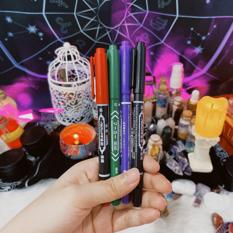 4 màu bút viết Intention