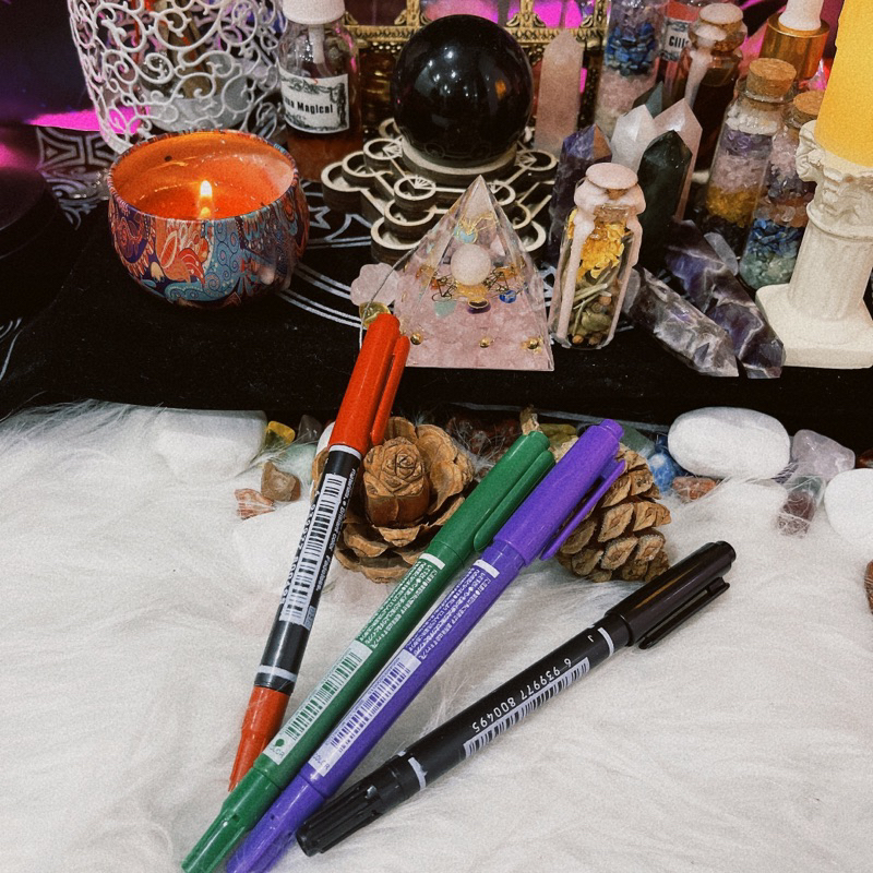 4 màu bút viết Intention