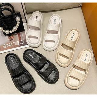 Dép sandal nữ đế độn 3cm đi cực nhẹ êm chân thời trang ulzzang siêu hot 2023