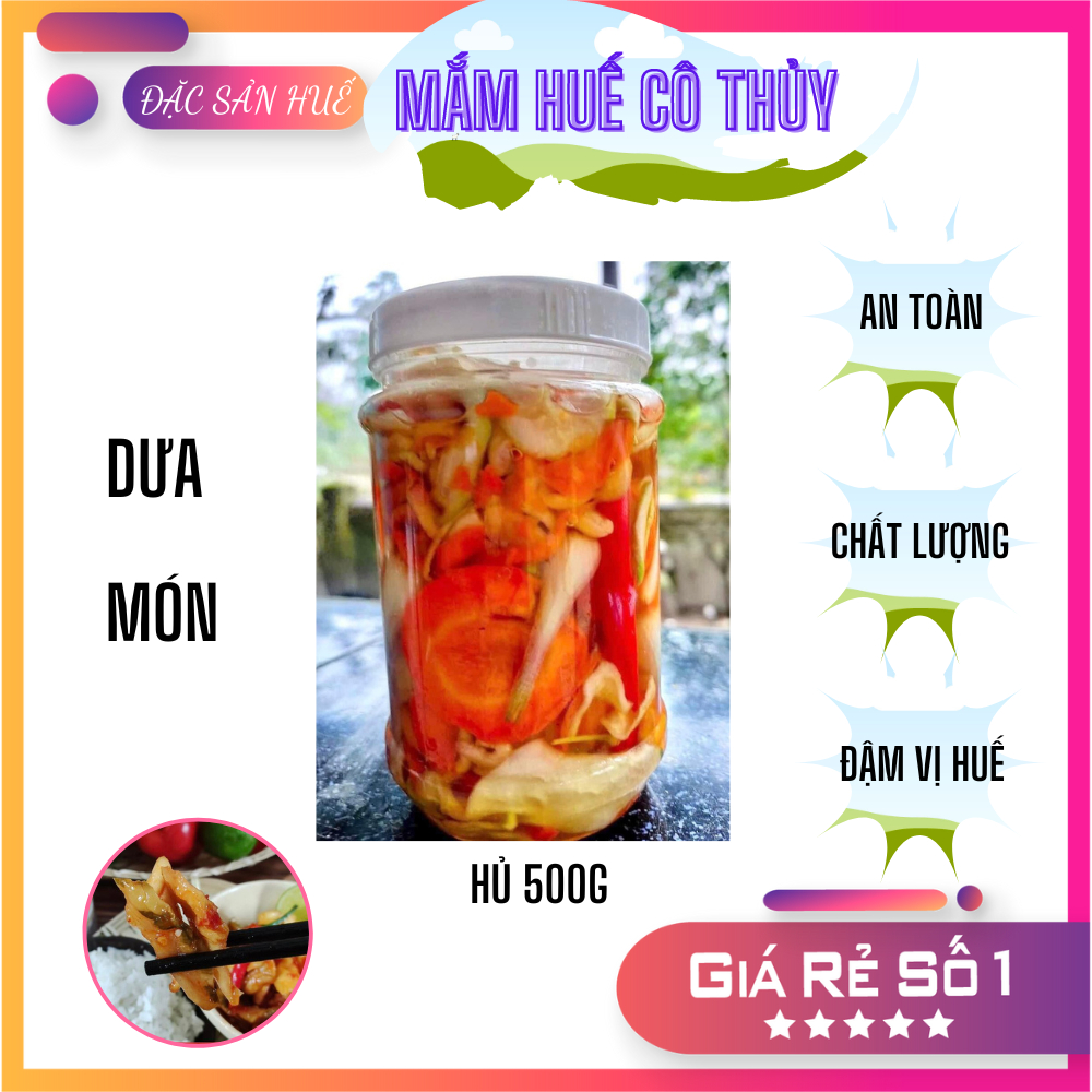 Dưa món Huế hũ 500g