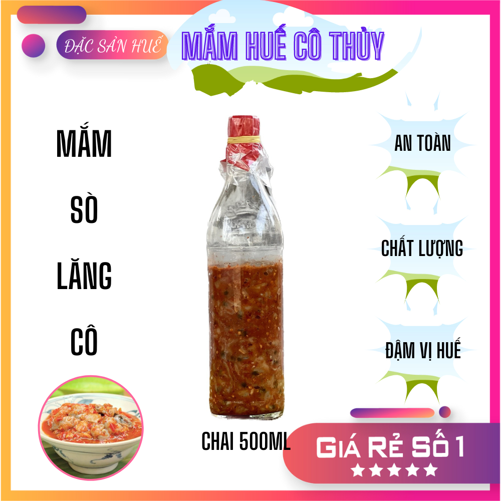 MẮM SÒ HUYẾT - ĐẶC SẢN LĂNG CÔ HUẾ (loại 1)