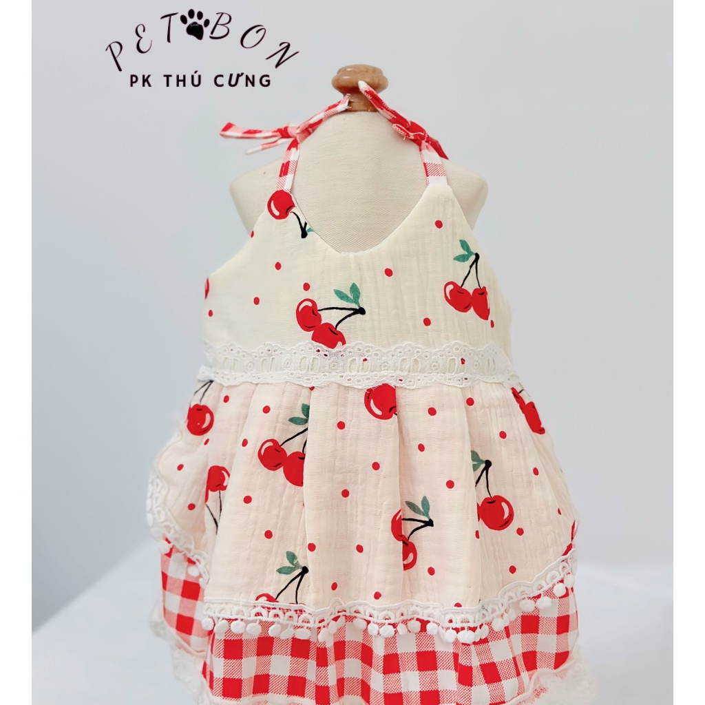 Váy Thiết Kế Cho Thú Cưng - Váy Hè Cho Chó Mèo