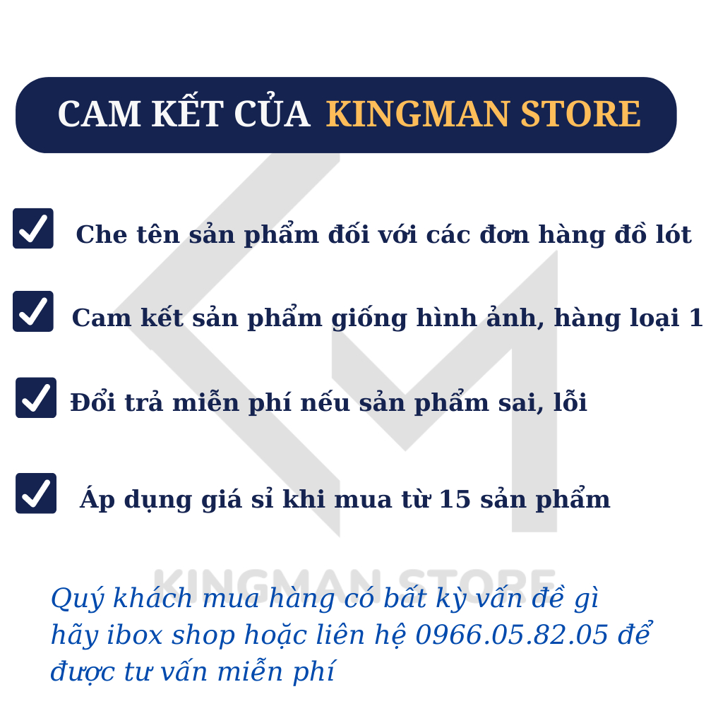 Combo Hộp 5 Chiếc Quần Sịp Nam Cotton Tam Giác Cao Cấp, Quần Xì Nam Tam Giác Chất Cotton Co Dãn 4 Chiều - Kingman Store