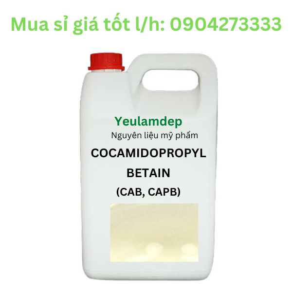 1 lít CHẤT TẠO BỌT NHẸ COCOBETAIN - CAB - CAPB - Cocamidopropyl betaine - Nguyên liệu mỹ phẩm