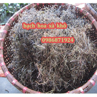 Cây bạch hoa xà thiệt thảo khô sạch đóng gói