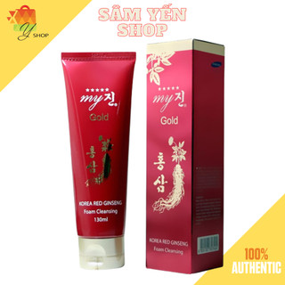 [Chính Hãng] Sữa Rửa Mặt Hồng Sâm Đỏ My Gold Korea Red Ginseng Foam Cleansing