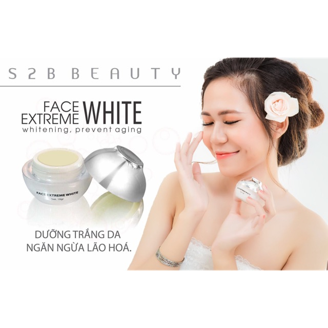 Kem dưỡng trắng da Face Extreme White S2B Beauty