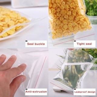 10 Túi zip đựng thực phẩm các size