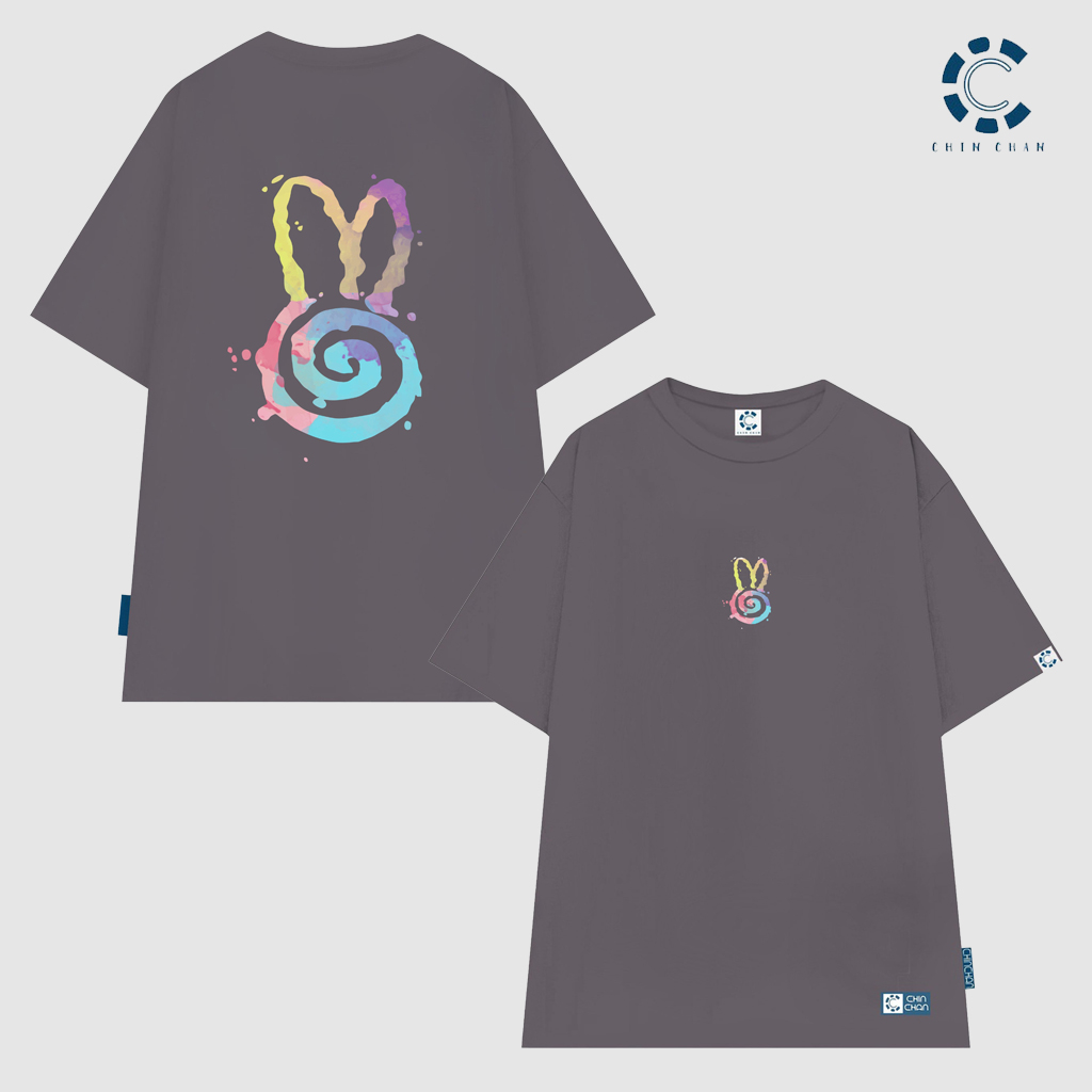 Áo thun Chinchan - Snail Tee 6 Màu form rộng tay lỡ unisex nam nữ