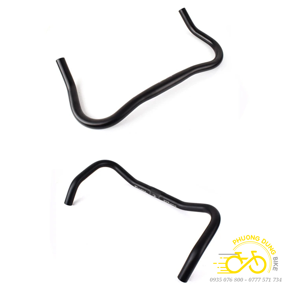 Ghi đông nhôm sừng trâu xe đạp FMFXTR 25.4x390mm