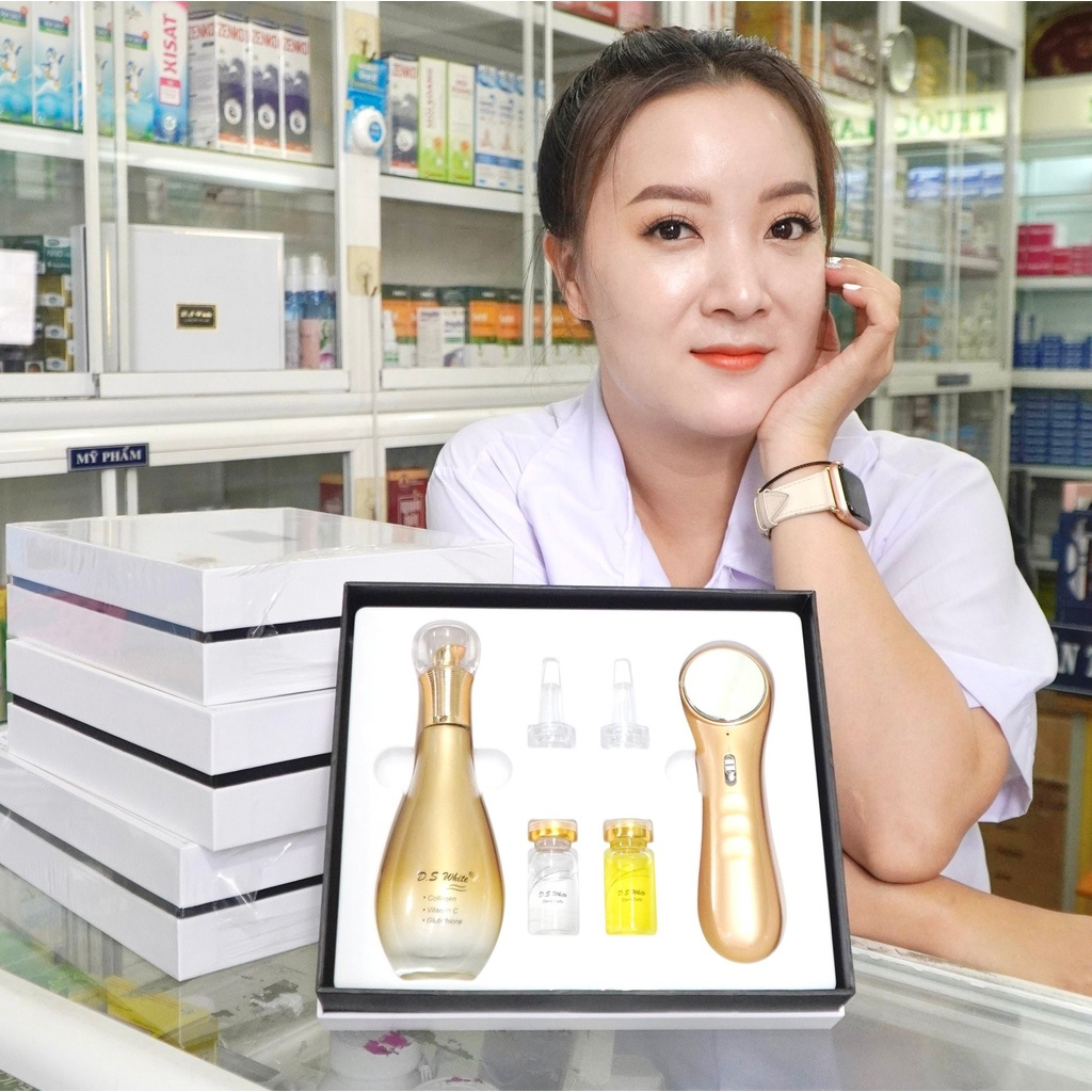 Cấy Trắng Da Mặt Nguyên Bào Sợi Dưỡng Trắng, Căng Bóng, Mờ Nám Tàn Nhang