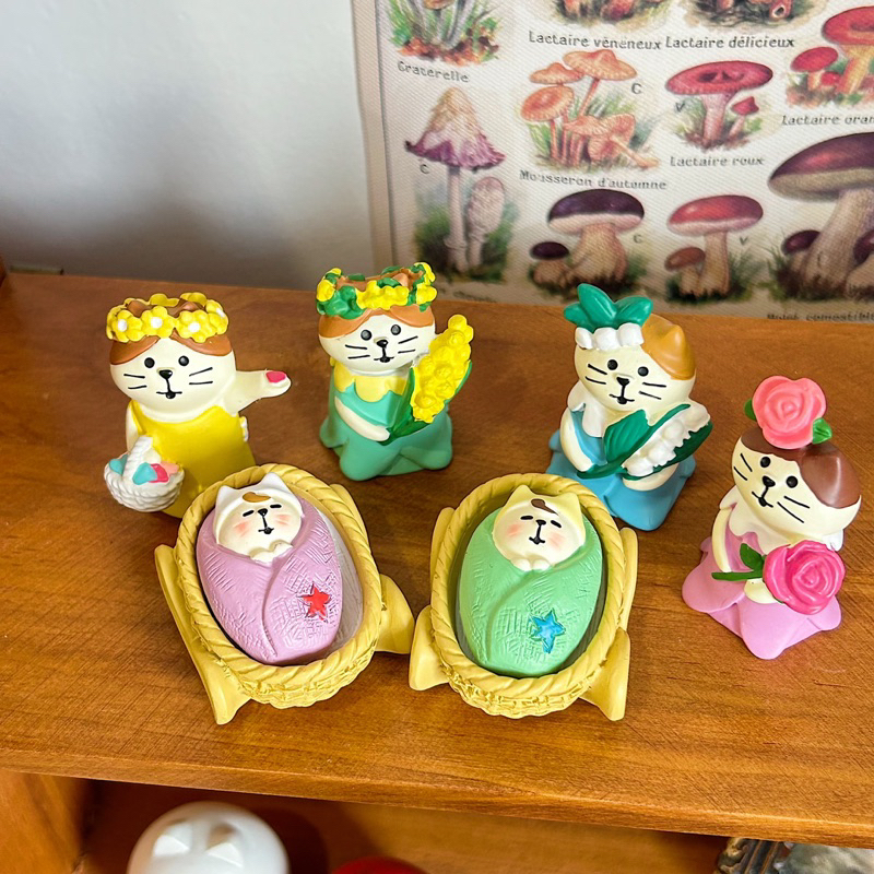 Mô hình mèo kỉ niệm ngày cưới - lễ đầy tháng baby