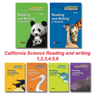 California Science Reading and Writing - Grade 1,2,3,4,5,6 - đen trắng - bản đẹp