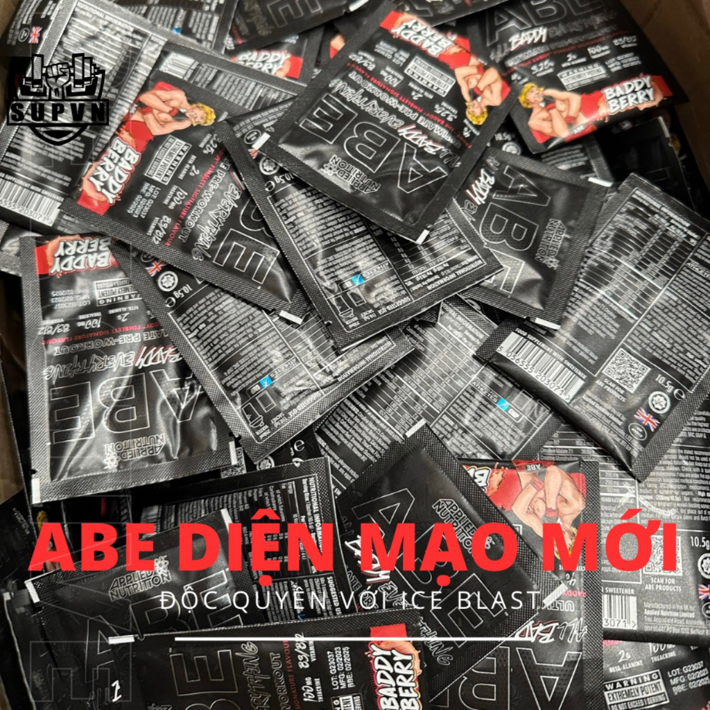 ABE Pre - Workout Sample ABE Hỗ Trợ Tăng Sức Mạnh Trước Tập