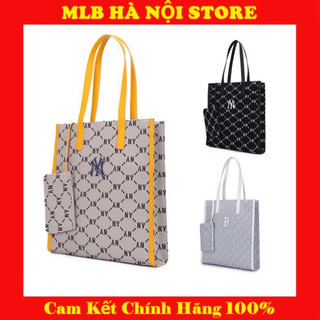 Túi Tote MLB Nam Nữ Diamond Monogram Jacquard Size Lớn Chính Hãng