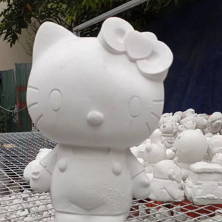 Tô tượng thạch cao Hello kitty size nhỏ
