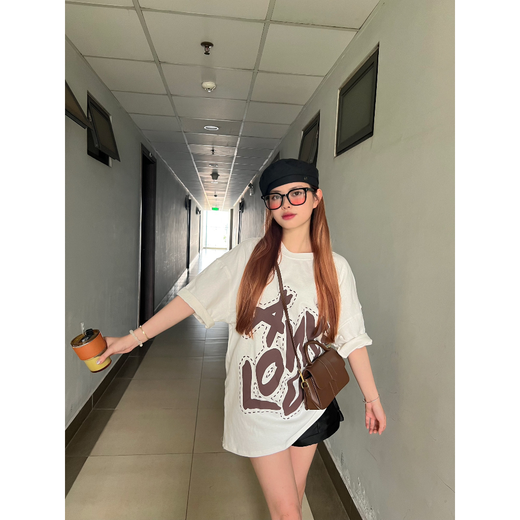 Áo Thun Phông Unisex Mẫu chữ In Lớn