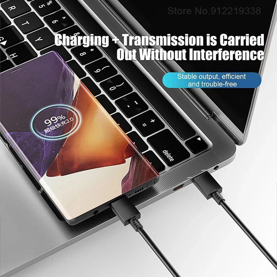 Bộ Sạc Siêu Nhanh 45W Zin Samsung Cho S23 Ultra, S22 Ultra, Note10 plus, S20 Ultra, Tab S7 Chân Tròn Kèm Cáp Type C to C