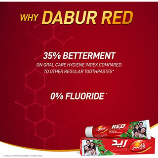 Kem Đánh Răng thảo dược Dabur Red 100g