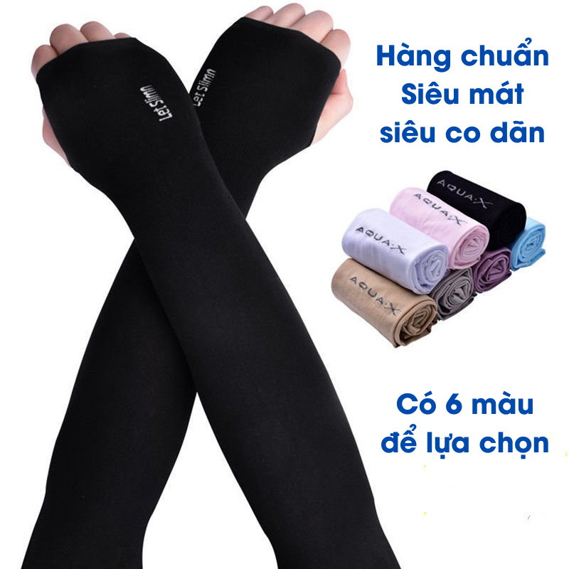 Combo 5 Đôi Găng Tay Chống Nắng Nam Nữ, Bao Tay Đi Phượt Xỏ Ngón Vải Co Giãn Tốt Mát Mẻ