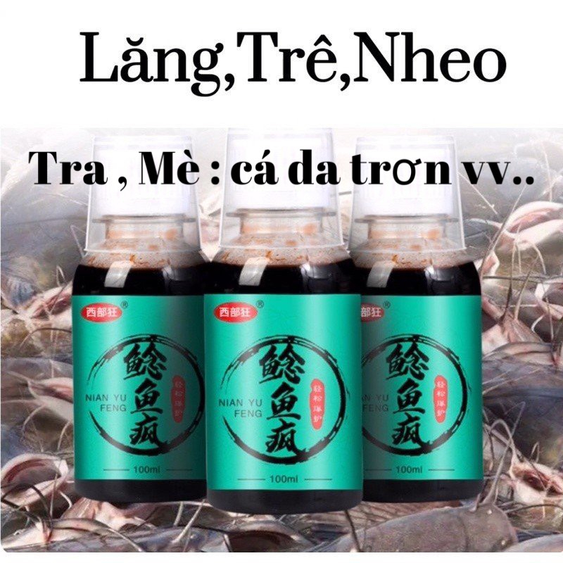 Chai dụ cá Da Trơn Tra , Lăng , Trê , Mè