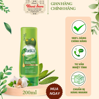 Dầu Xả Kiểm Soát Gãy Rụng tóc Dabur Vatika - Xương Rồng 200ml