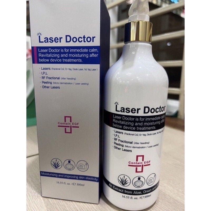 Laser Doctor 500ml - Lotion Cấp Ẩm Chuyên Sâu, Phục Hồi Và Tái Tạo Da