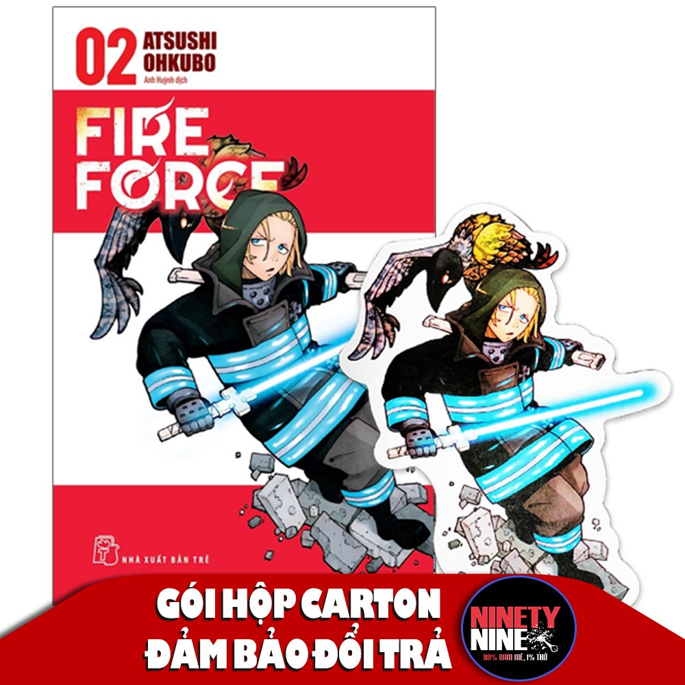 Truyện Tranh - Fire Force - Các Tập - Tặng Kèm Bookmark Giấy Hình Nhân Vật + Card Nhựa - NXB Trẻ - PC Manga