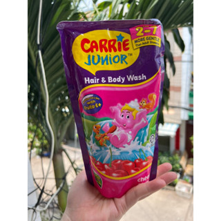 Sữa tắm gội 2 trong 1 Carrie Junior 500G hương Cheeky Cherry dạng túi bổ sung
