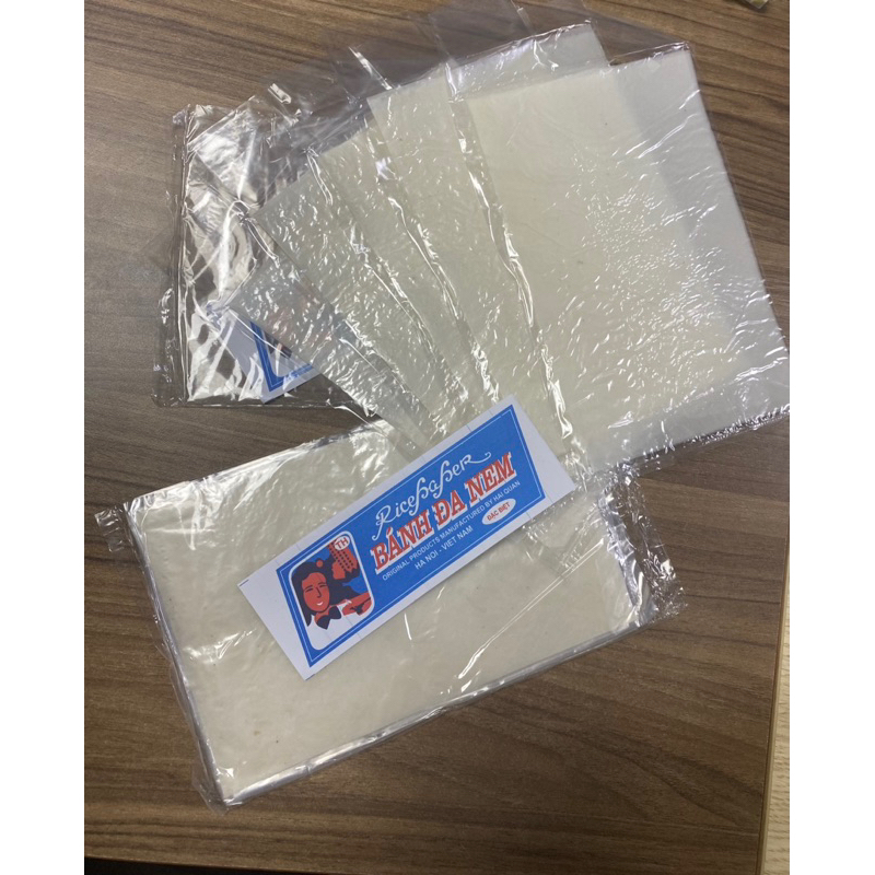 Bánh đa nem ăn sống Rice Parper - 1 tệp 5 gói, 1 gói 7-10 lá
