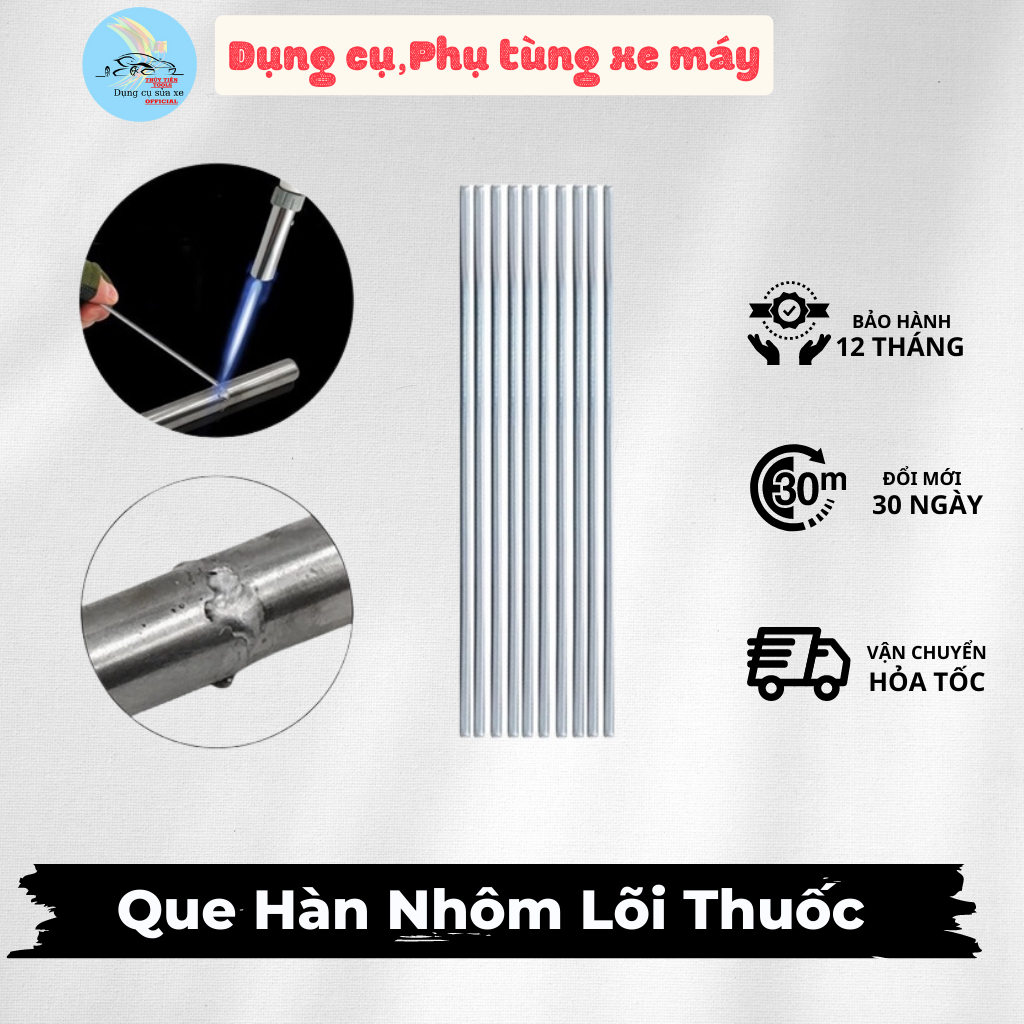 Que Hàn Nhôm Lõi Thuốc