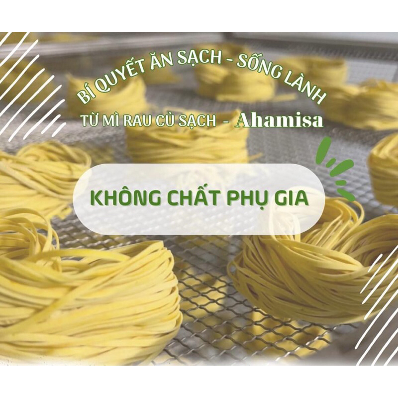 Mì Củ Nghệ Ahamisa Giữ gìn sắc đẹp và bổ sung khoáng chất hộp 240g