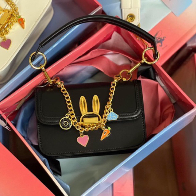 Túi Xách Nữ CNK Tai Thỏ Có Charm Sang Chảnh