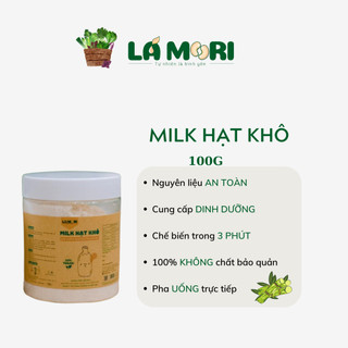 100g sữa milk hạt khô từ 4 loại hạt lá mori
