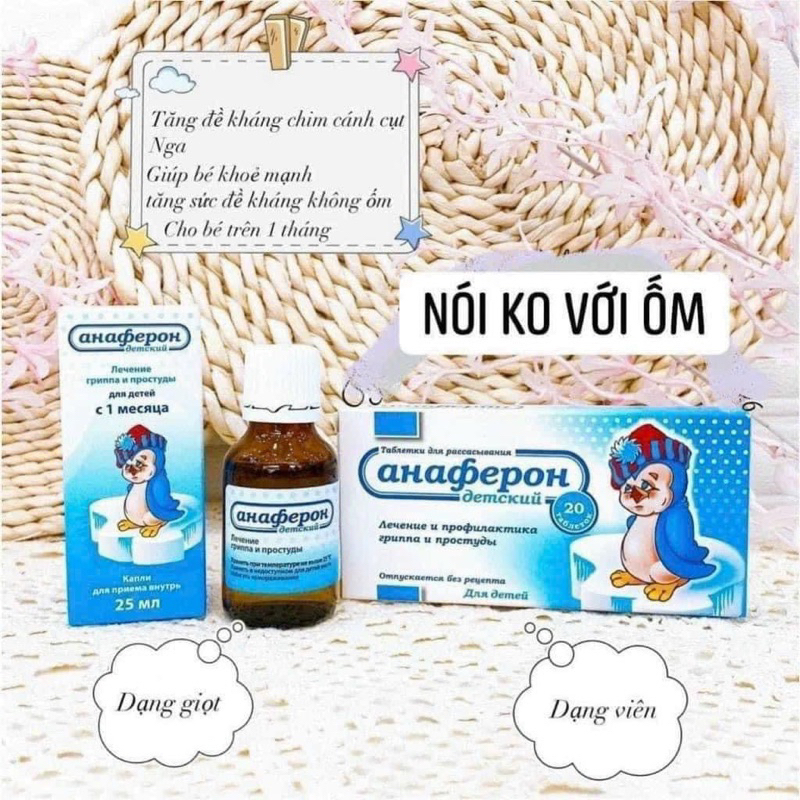 Tăng đề kháng chim cánh cụt của Nga dạng viên