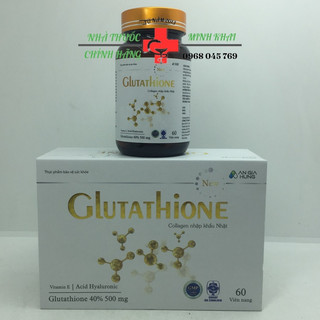 Viên uống Glutathione - hộp 1 lọ 60 viên