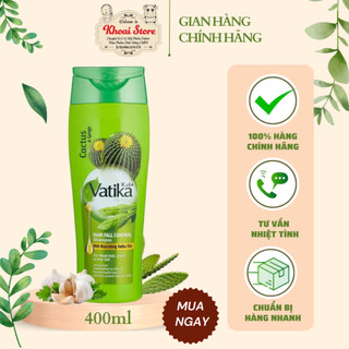 Dầu Gội Kiểm Soát Gãy Rụng Dabur Vatika - Xương Rồng 400ml