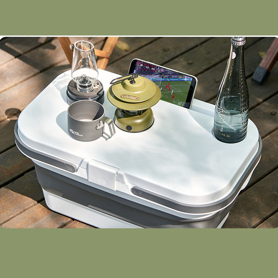 Hộp đựng đồ kiếm bàn ăn gập gọn - Khay đựng đồ hoa - Thớt thái khi đi du lịch - Giỏ đựng đồ dã ngoại có tay cầm đa năng | BigBuy360 - bigbuy360.vn