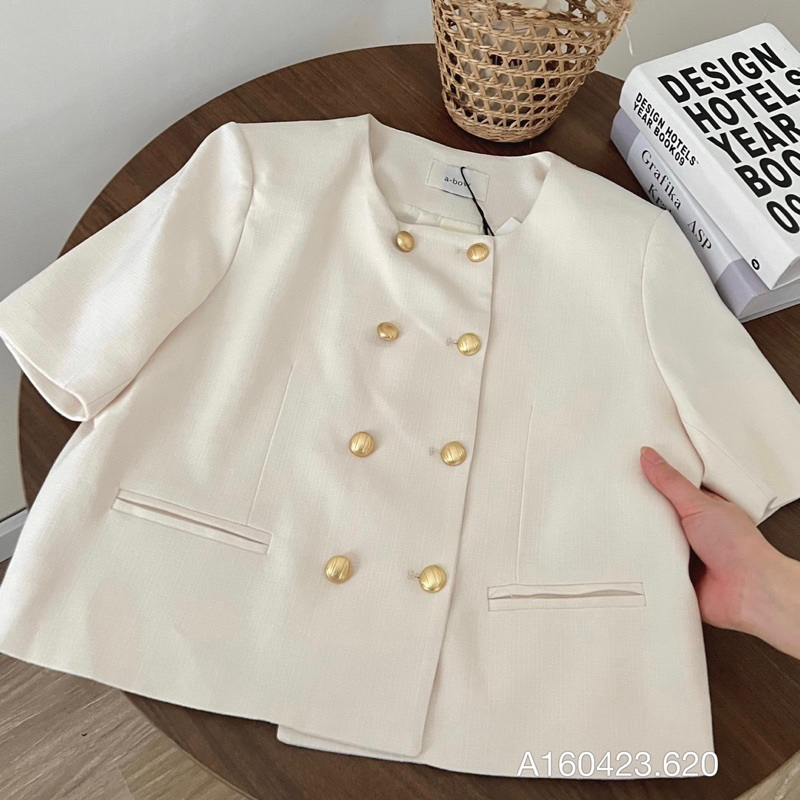 ÁO BLAZER KẺ THIẾT KẾ 2 LỚP ẢNH THẬT BOO'S STORE
