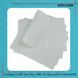 10 Da giả tập phun xăm, da giả trắng trơn không bột,dễ bám