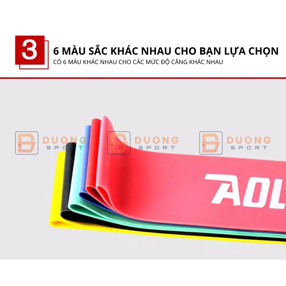 Dây Kháng Lực Dây Mini Band HIFIT Aolikes Tập Toàn Thân