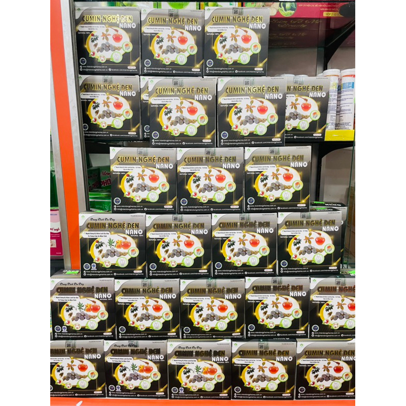 Cumin Nghệ Đen Nano - Dạ dày