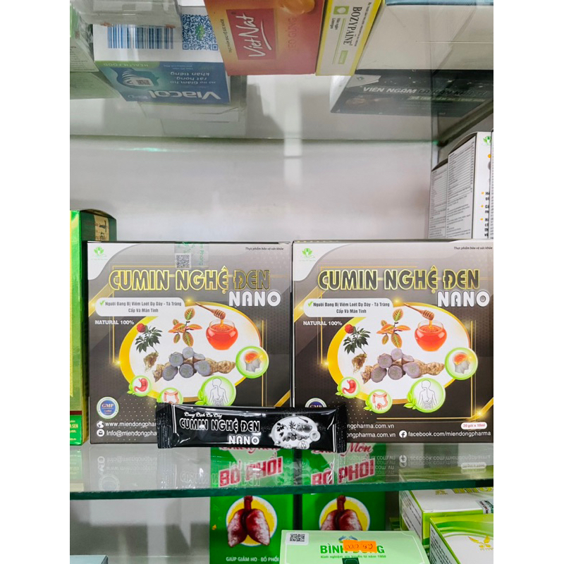 Cumin Nghệ Đen Nano - Dạ dày